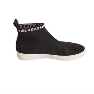 Michael Kors casual active Stretch Knit Sock Sneaker Shoes Black 7.5